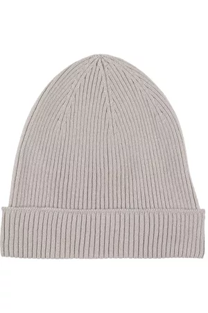 Rick Owens Wool Rib Beanie Hat