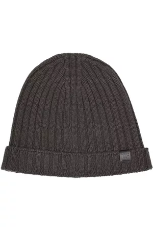 Tom Ford Cashmere Ribbed Beanie Hat