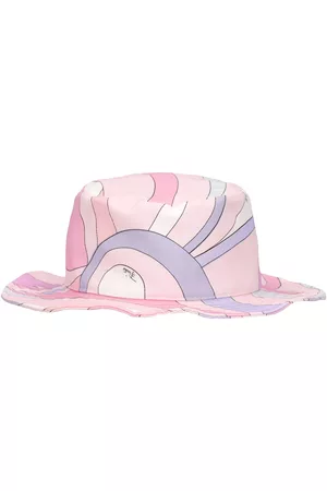 Puccini Girls Hats - Printed Cotton Bucket Hat
