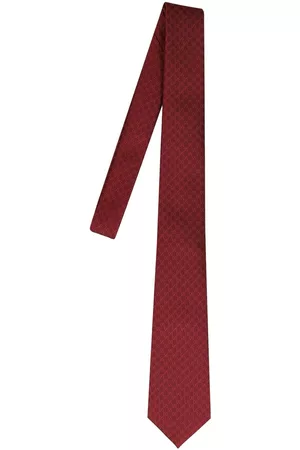 Gucci Men Neckties - 7cm Gg Printed Silk Tie