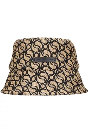 Stella McCartney Women Hats - Monogram Canvas Bucket Hat