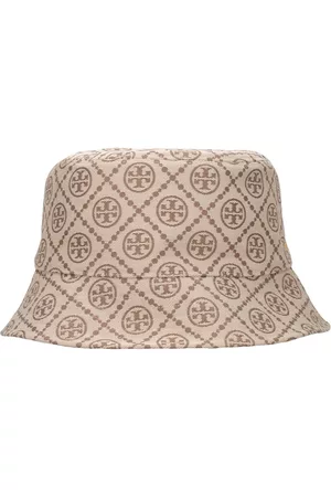 Tory Burch Women Hats - T Monogram Jacquard Bucket Hat
