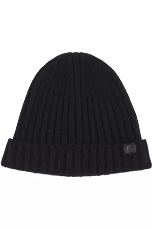Tom Ford Cashmere Ribbed Beanie Hat