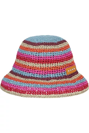 Etro Women Hats - Tricot Crochet Bucket Hat