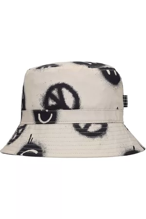 Molo All Over Print Cotton Denim Bucket Hat