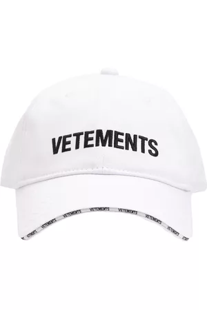 Vetements Men Caps - Logo Embroidery Cotton Baseball Cap