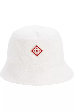 Casablanca Men Hats - Logo Cotton Terry Towel Bucket Hat