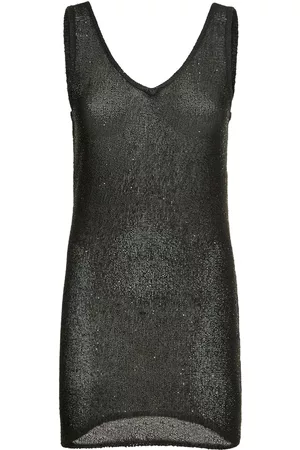 REMAIN Sequined Knit Tank Top