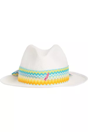 Missoni Panama Hat W/ Printed Detail