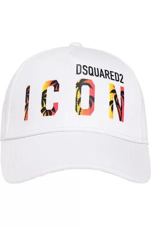 Dsquared2 Cotton Gabardine Baseball Cap W/ Logo