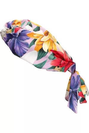 Etro Women Headbands - Flower Adjustable Silk Headband W/ Knot