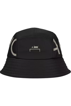 A-cold-wall* Men Hats - Logo Print Bucket Hat
