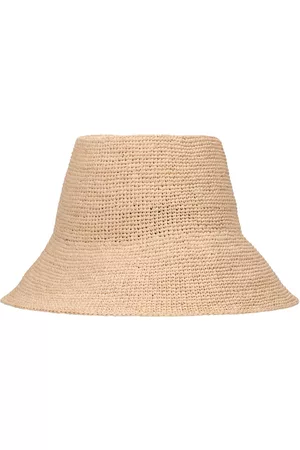 Janessa Leone Women Hats - Felix Raffia Straw Bucket Hat