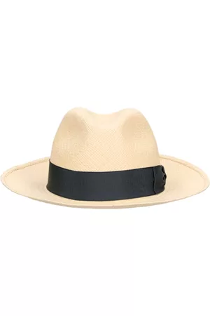Borsalino Men Hats - Amedeo 7.5cm Brim Straw Panama Hat