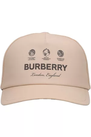 Burberry Men Hats - Globe Cotton Trucker Hat