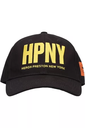 Heron Preston Men Caps - Hpny Cotton Baseball Cap