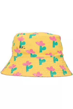 Bobo Choses Girls Hats - Reversible Cotton Bucket Hat