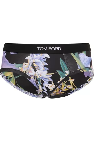 Tom Ford Bold Orchid Printed Cotton Briefs