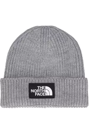 The North Face Logo Acrylic Blend Knit Beanie