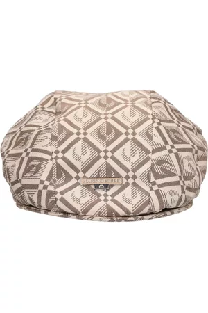 Marine Serre Moon Diamond Print Cotton Blend Beret