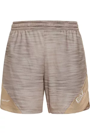 EA7 Ventus7 Recycled Poly Track Shorts