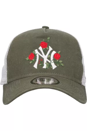 New Era Ny Roses Embroidered Trucker Hat