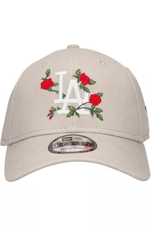New Era La Embroidered Flower 9forty Cotton Cap