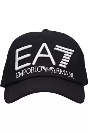 EA7 Logo Series Embroidery Cotton Cap