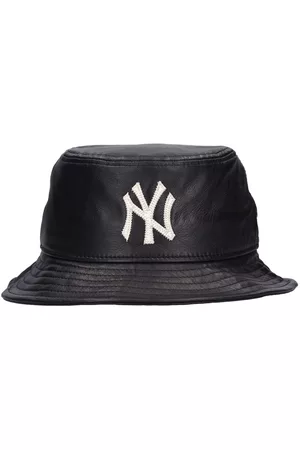 New Era Men Hats - Mlb Ny Leather Bucket Hat