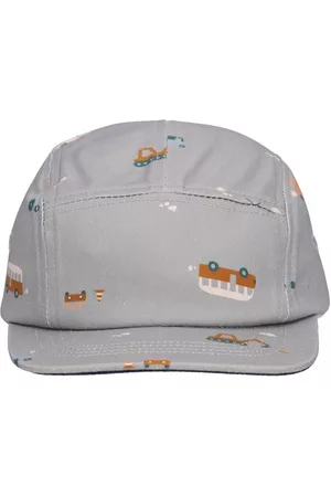 Liewood Vehicles Print Organic Cotton Hat