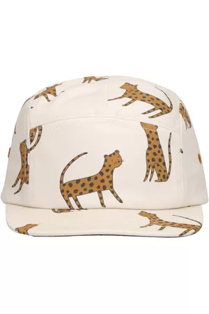 Liewood Girls Hats - Leopard Print Organic Cotton Hat