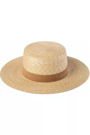 Lack of Color Women Hats - The Spencer Boater Straw & Suede Hat