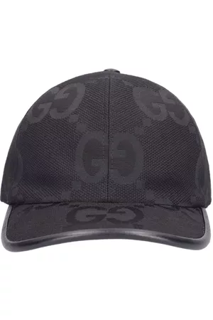 Gucci Men Caps - Gg Logo Jacquard Baseball Cap