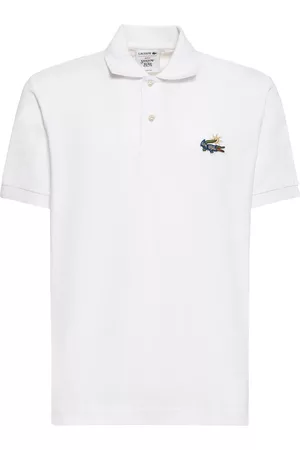 Lacoste Men Polo Shirts - Netflix Logo Cotton Polo