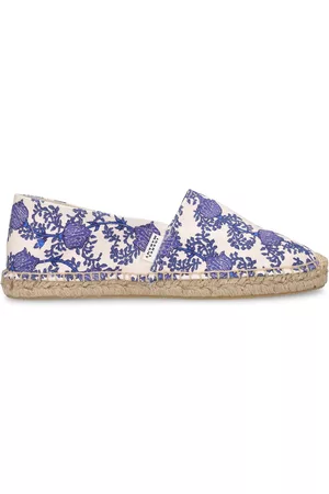 Isabel Marant Women Casual Shoes - 10mm Canae-gf Printed Canvas Espadrilles