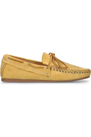 Isabel Marant 10mm Freen Studded Suede Loafers