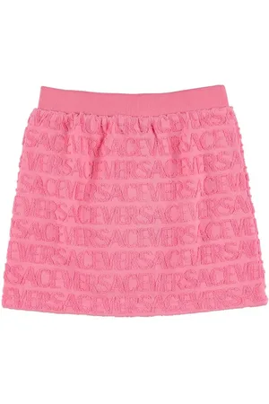 VERSACE Cotton Skirt W/ Logo