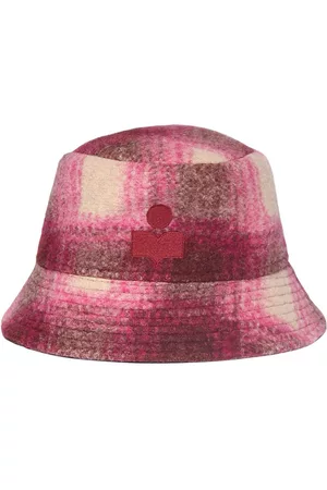 Pesci Baby Check Bucket Hat With Teddy
