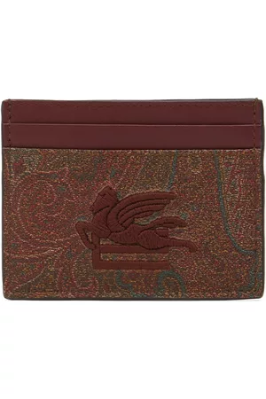 Etro Grey/Green Paisley Coated Canvas and Python Embossed Leather Detail Bag  Etro