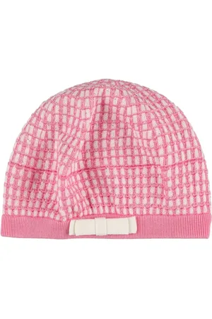 Self-Portrait Cotton & Wool Knit Hat