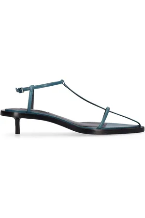 Jil Sander 35mm T-bar Leather Sandals