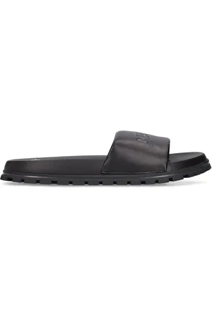 Marc Jacobs Leather Slide Sandals