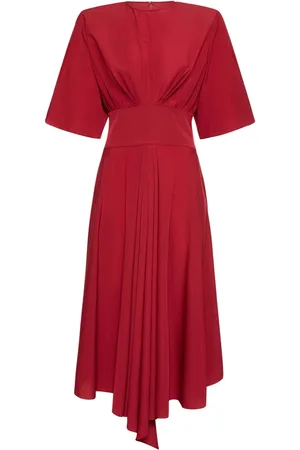 ALEXANDRE VAUTHIER Shiny Jersey Midi Dress