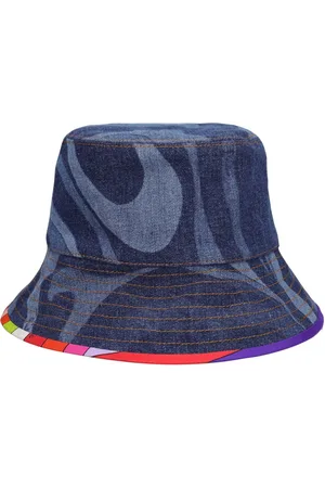 Puccini Lasered Denim Bucket Hat