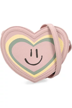 Heart Bag - Velvety - Red heart shaped crossbody bag - Molo