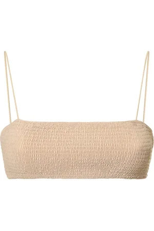 Totême Smocked Bikini Top