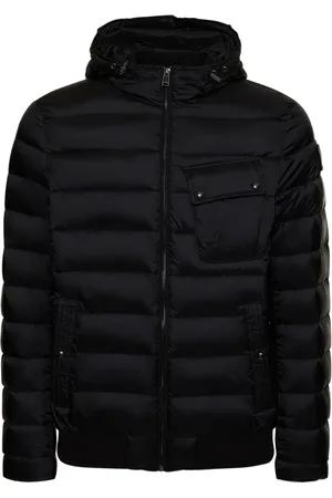 Belstaff Streamline Nylon Hooded Down Jacket
