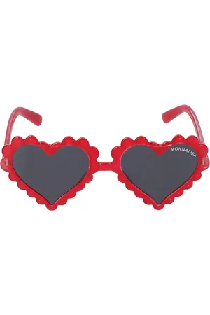 MONNALISA Heart-shaped Polycarbonate Sunglasses