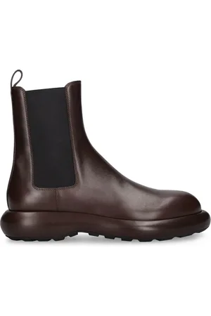 Jil Sander Leather Chelsea Boots