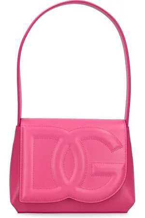 Dolce & Gabbana Logo Leather Shoulder Bag